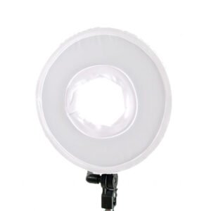 Alternative view of Falcon Eyes Bi-Color LED Ring Lamp Dimmable DVR-300DVC on 230V