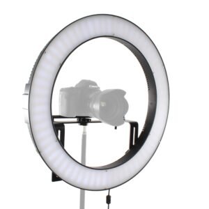 Alternative view of Falcon Eyes Bi-Color LED Ring Lamp Dimmable DVR-512DVC on 230V