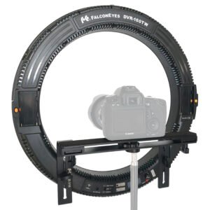 Alternative view of Falcon Eyes Wi-Fi Bi-Color LED Ring Lamp Dimmable DVR-160TW