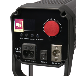 Alternative view of Falcon Eyes Bi-Color LED Lamp Dimmable DSL-300TD on 230V