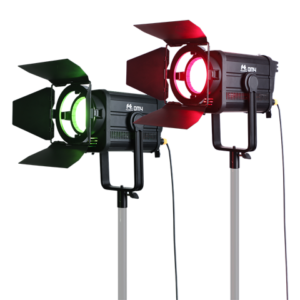 Alternative view of Falcon Eyes RGB LED Fresnel Spot Dimmable DM4 400W
