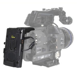 Alternative view of Rolux V-Mount Battery Plate RL-GDX9 for Sony FX9