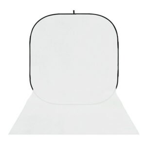 Alternative view of StudioKing Background Board BBT-01-20 White/Black 150x400 cm