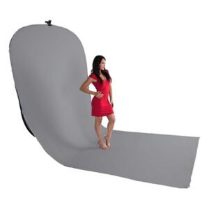 Alternative view of StudioKing Background Board BBT-03-10 Grey/Green 150x400 cm