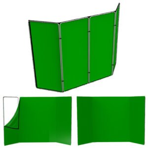 Alternative view of StudioKing Panoramic Background Green Screen FSF-240400PT 240x400 cm