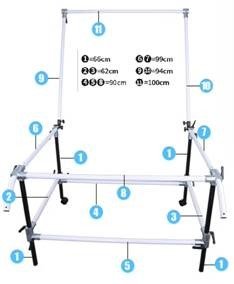 Alternative view of StudioKing Photo Table FST-13240 130x240 cm