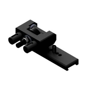 Alternative view of FLIR Breach PTQ136 Mount for Helmet Bridge (Dovetail)