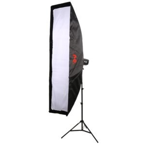 Alternative view of Falcon Eyes Softbox 40x180 cm + Honeycomb Grid FER-SB40180HC