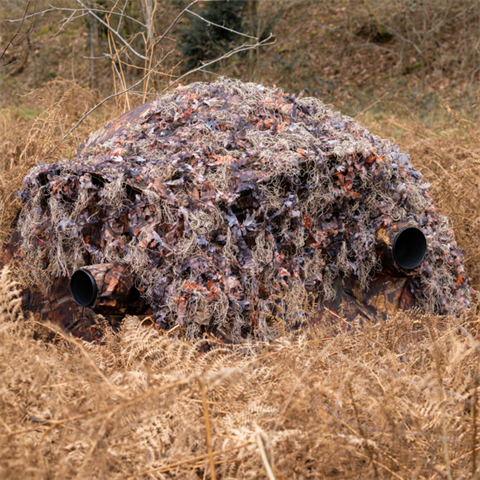 Buteo Photo Gear Hybrid Camouflage Net Natural Brown 1.5x3 m - Image 2